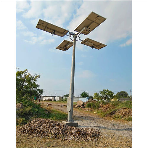 Solar High Mast Pole Application: Industrial