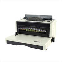 Deluxe Coil 46-23 Spiral Binding Machine - Cover Thickness: Up To 500 Microns