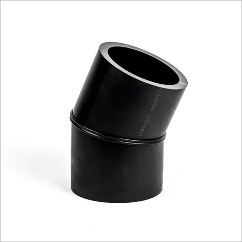 Hdpe Fabricated Bend - High-density Polyethylene Round Shape Black Color | Durable Corrosion-resistant Lightweight Design For Versatile Applications