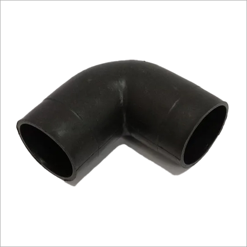 HDPE Moulded Bend - Round Section, Black | High-Density Polyethylene, Corrosion Resistant, Durable for Plumbing & Irrigation Systems