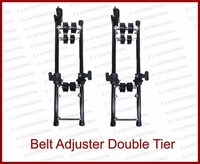 Belt Adjuster Double Tier - Steel, 12x6x4 Inches, Black | Cost Effective, Durable Design, Easy Adjustment, Increased Efficiency, Reliable Function