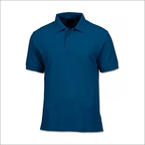 Mens Polo T-Shirts - Cotton Fabric, Customized Size | Classic Collar, Printed Pattern, Skin Friendly, Long Lasting Color Retention