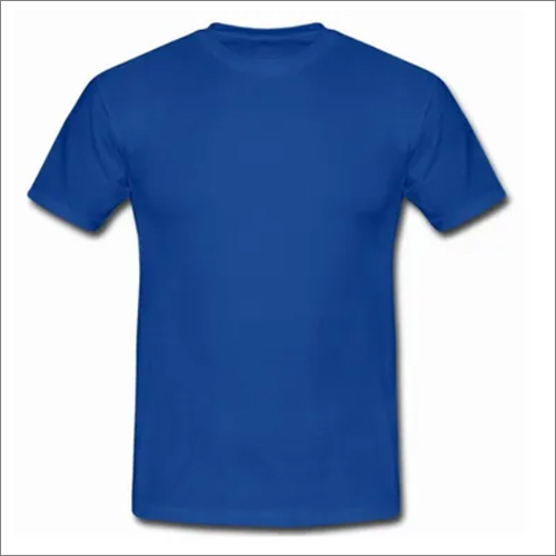 Mens Round Neck T-Shirts - Cotton Material, Customized Sizes | Sweat Absorbent Fabric, Printed Pattern for Everyday Comfort