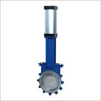 Pneumatic Gate Valve - Stainless Steel / Cast Iron / Cast Steel, 2 to 32 Inch Size, Blue Color, Durable Design for Industrial Use