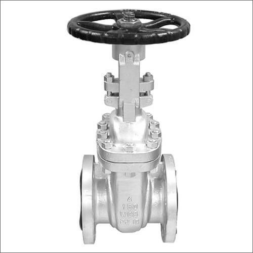 Silver Cast Steel Gate Valve