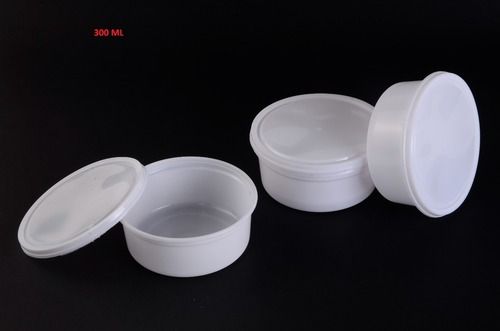 300 ml Plastic Pressfit round container