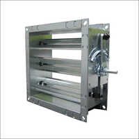 Silver Galvanized Steel Volume Control Dampers
