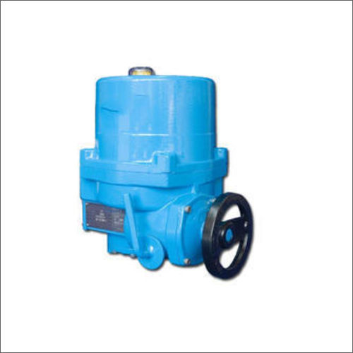 Blue Industrial Electric Actuator