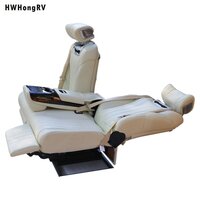 Comfort Central Armrest Color Customized Luxury Leather back Sofa Seating Interior Tuning MPV VAN RV Limousine seat