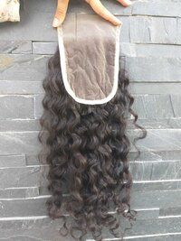 Swiss Lace Curly Closure Natural Hair