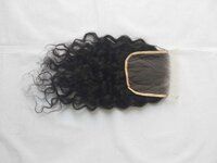 Swiss Lace Curly Closure Natural Hair