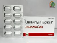 Clarithromycin Tablets - 500 Mg, Blister Pack, Oral Administration For Bacterial Infections Including Pneumonia And Bronchitis