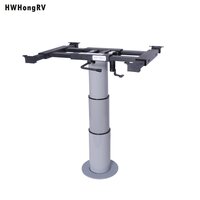 Pneumatic Lift Adjustable Camper Table Leg With Sliding System For Rv Picnic Table For Travel Trailer - Automatic Grade: Manual