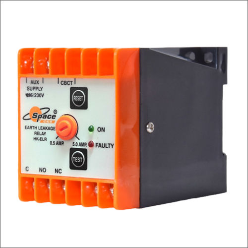 Black And Orange 415V Ac Phase Failure Relay