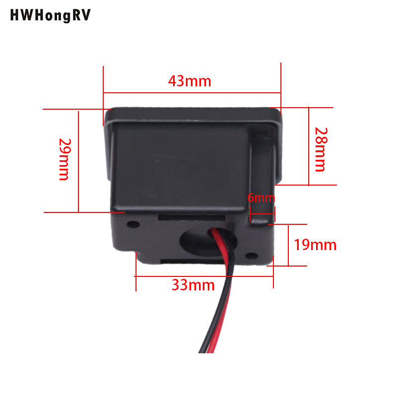 RV car electrical seat built-in USB connector with the duel ports for the camper van seats