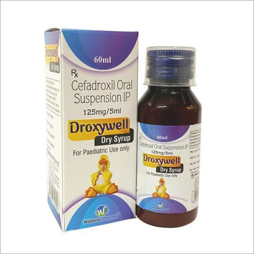 Droxywell IP 125 5ml Cefadroxil for Oral Suspension