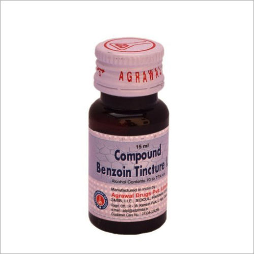 Agrawal Drugs Compound Benzoin Tincture Chemical Application: Industrial