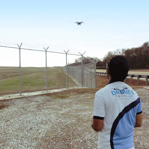 Perimeter security using drones