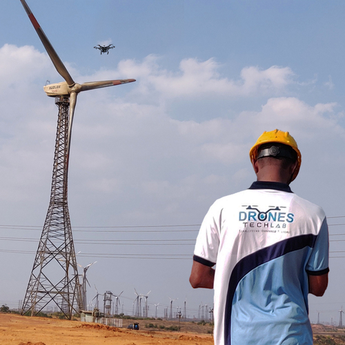 Windmill inspection with drones