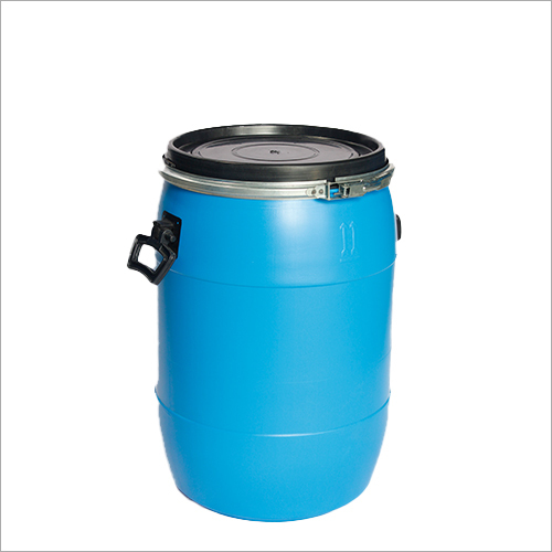 HDPE Drum 50 Liters - High Density Polyethylene 380mm Diameter x 580mm Height Blue Color | Lightweight 2.5-2.8kg Stackable Design for Easy Transport