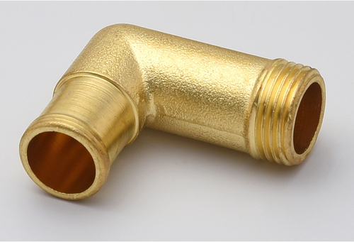Golden Brass Elbow