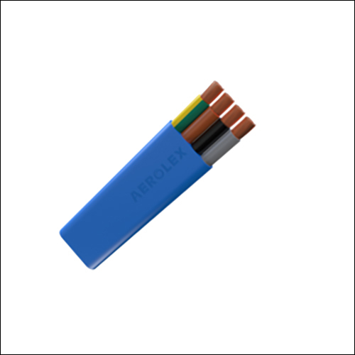 UL 83 RUBBER 3 and 4 CORE FLAT SUBMERSIBLE PUMP CABLES