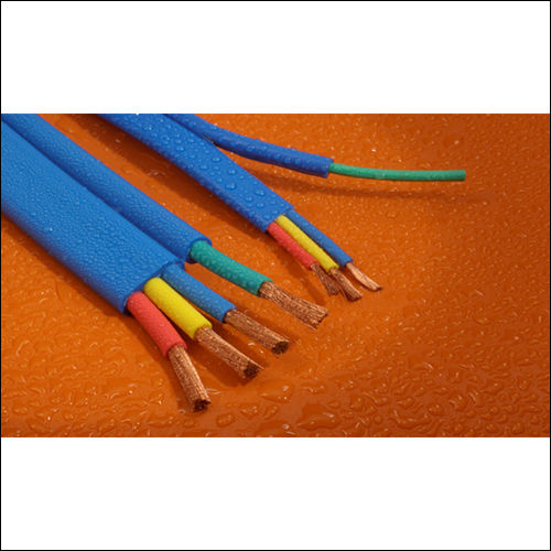 Ul 83 Pvc 4 Core Motor Lead Flat Cable With Divisible Earth Core Application: Industrial