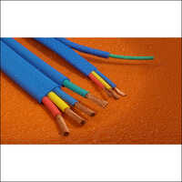 UL 83 PVC 4 Core Motor Lead Flat Cable with Divisible Earth Core