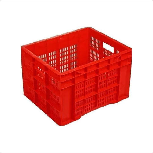 Perforated Plastic Crate