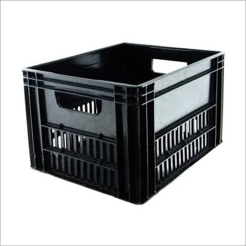 Black Mango Fruit Plastic Crates