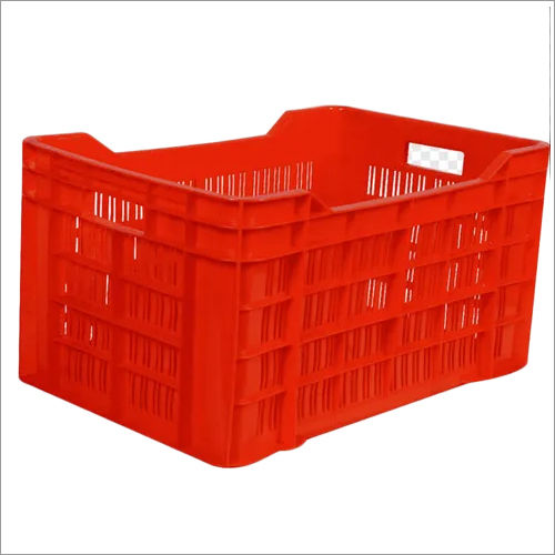 Red Fruit Plastic Crates