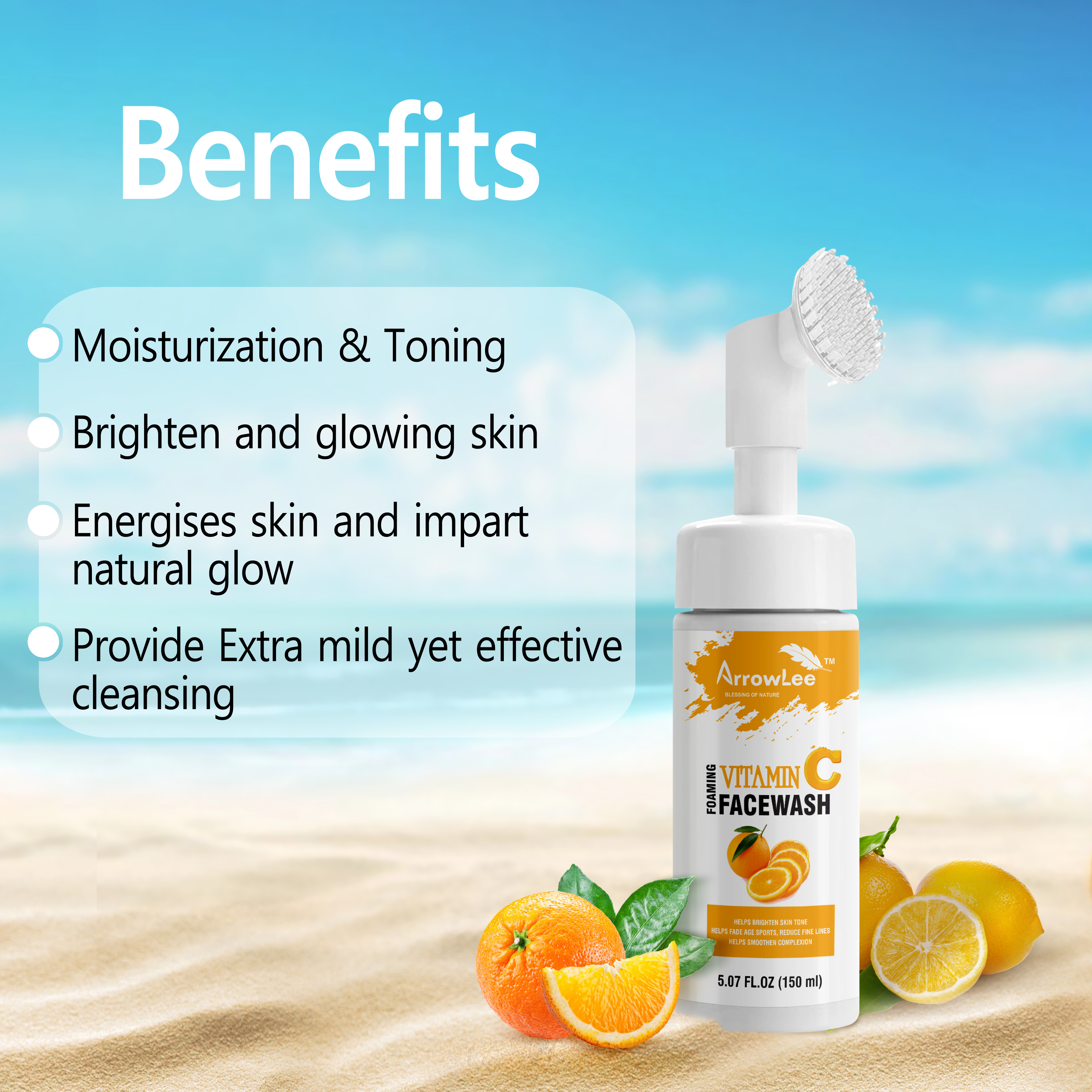 Vitamin C Foaming Face Wash