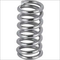 Stainless Steel Compression Spring - Ss304/spring Steel, Round Shape, Coil Style | Polished Surface, Alloy Material, Commercial Usage