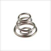 Battery Contact Spring - Stainless Steel, Polished Finish | Compression Load Type, High Conductivity Design For Secure Battery Retention