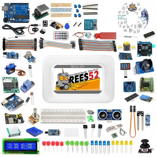 Mastering Adruino Uno  All In One Adruino Kits 100 plus Components