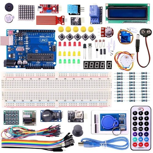 ARDUIN0 Kit With RFID And Bluetooth Compatible With Arduino IDE