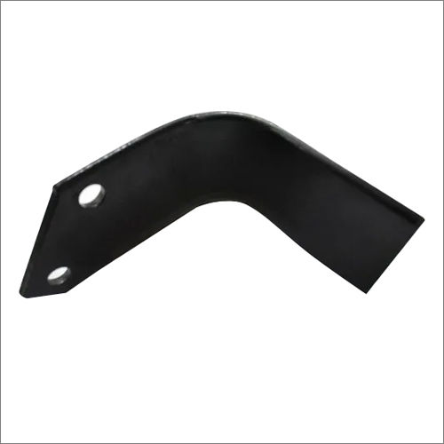 Black Rotavator Steel Blade