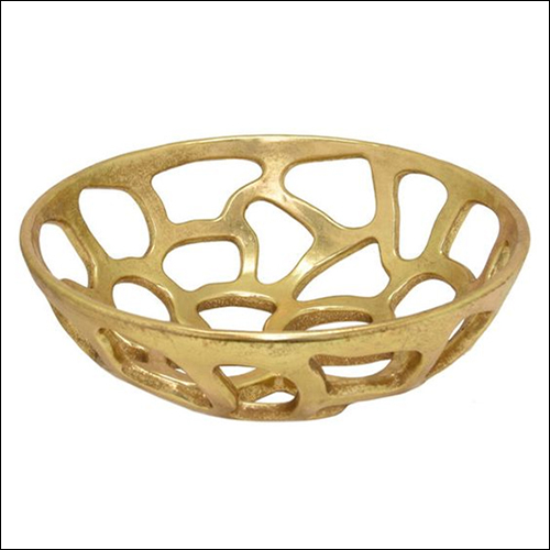Aluminium Gold Plating Bowl
