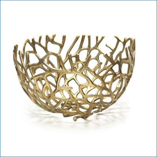 Aluminium Gold Plating Bowl