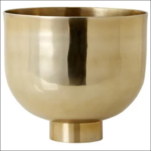 Aluminium Gold Plating Bowl