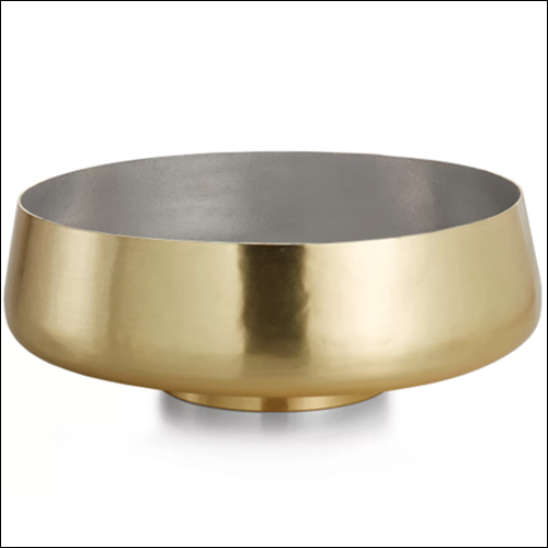 Aluminium Gold Plating Bowl