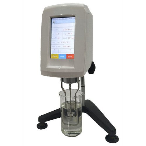 Dh-Dj-8T Rotary Viscometer Touch Screen Viscosity Measurement - Color: White