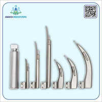 Laryngoscope Handle Blades Color Code: Sliver