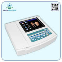 White Contec Ecg Machine 12 Channel