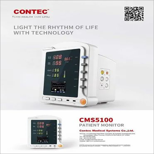 Cms 5100 Table Top Pulse Oximeter Application: Clinic