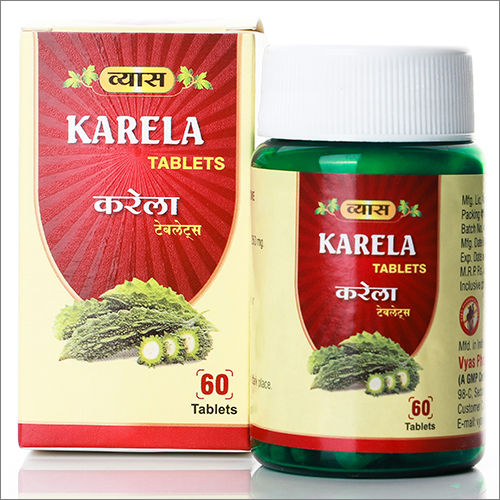 Karela Tablets Cool & Dry Place