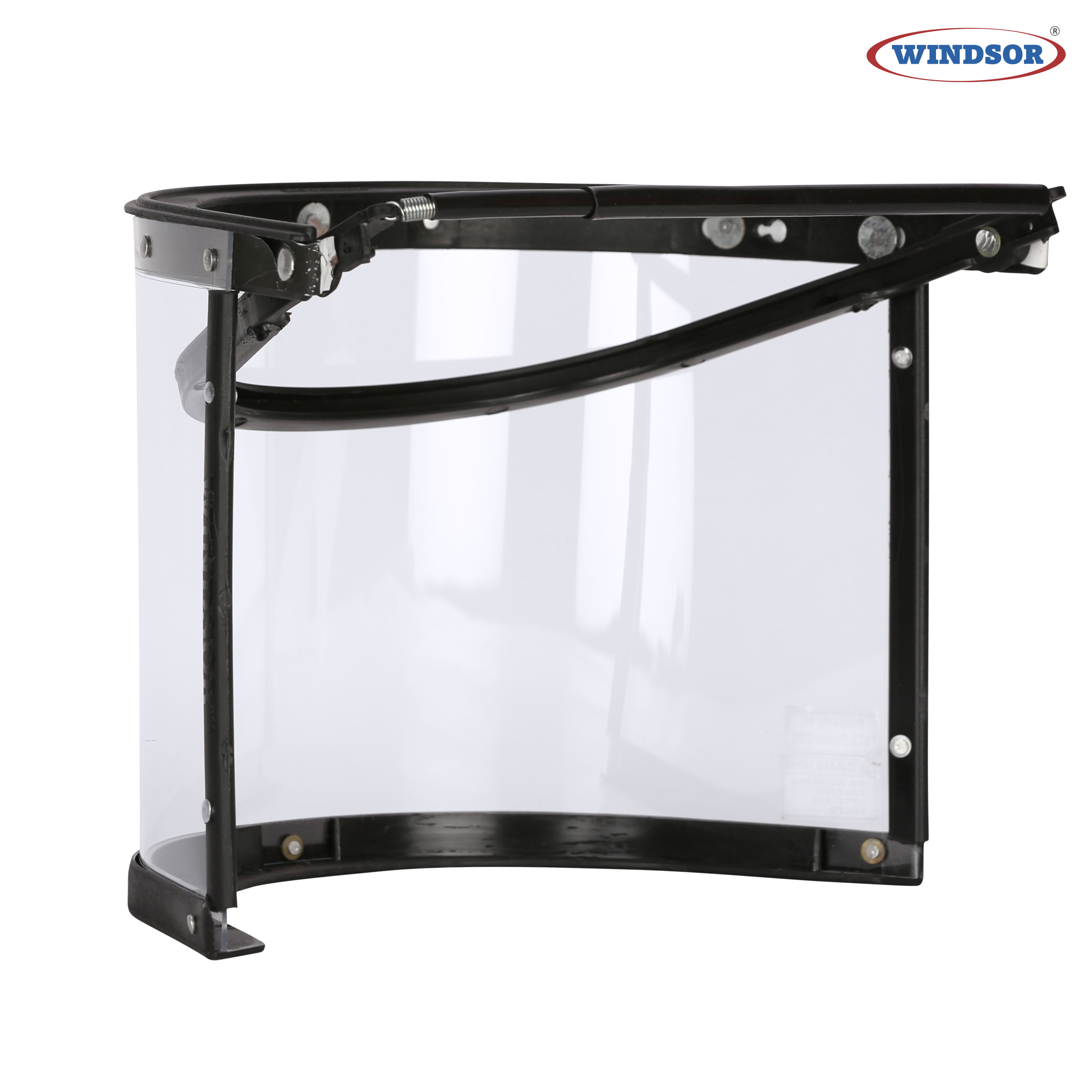 8 x 16 Inch Windsor PC Nylon Double Frame Spring Loaded Face Shields