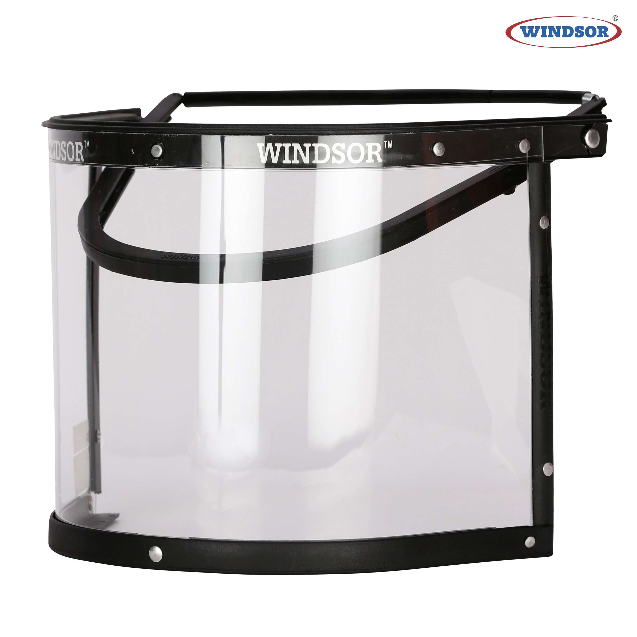 8 x 16 Inch Windsor PC Nylon Double Frame Spring Loaded Face Shields