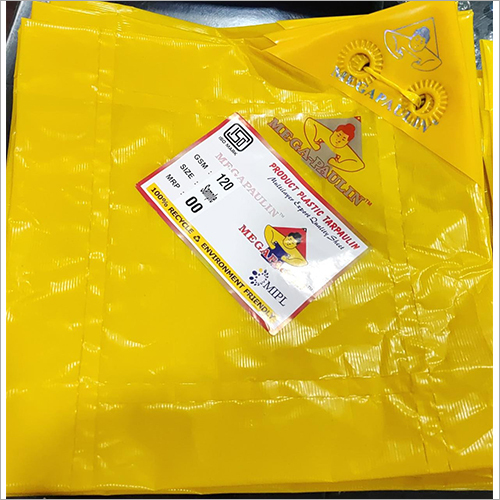Mega Plastic Yellow Tarpaulin