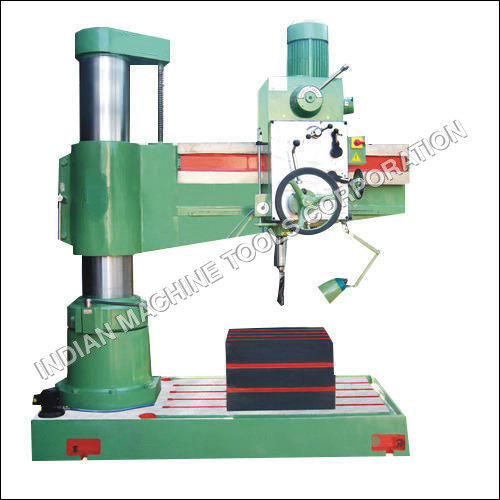 Radial Drilling Machine - Stainless Steel, Green Color | New Automatic Grade, Non-Computerized